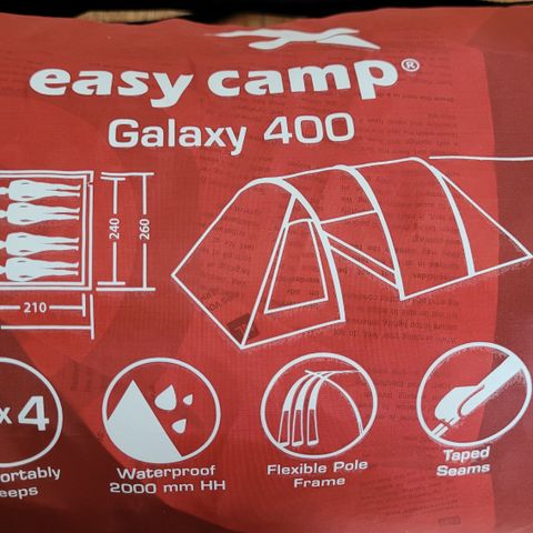 Easy camp galaxy 400 selges