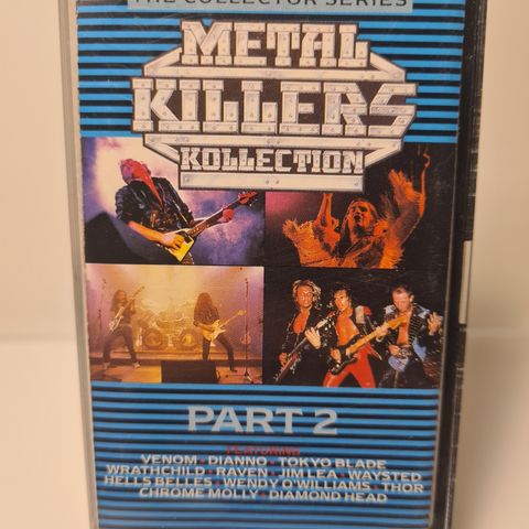 Metal Killers Kollection Part 2 - Kassett - Heavy Metal Musikk