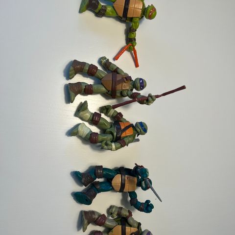 TMNT 5 figurer