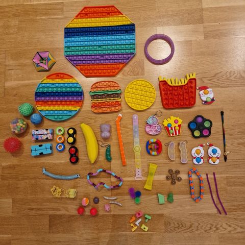 Stor fidget toys pakke