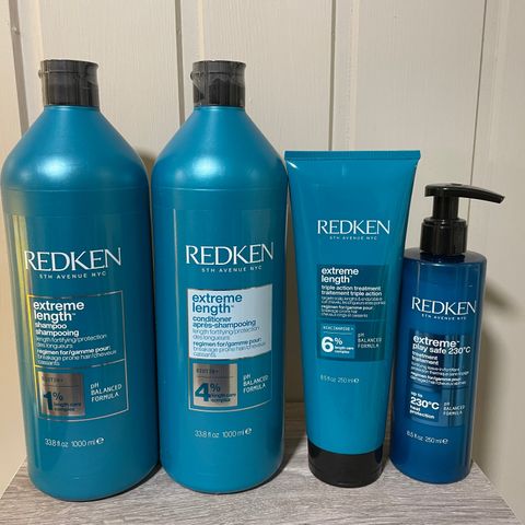 Redken Extreme Lenght serie.