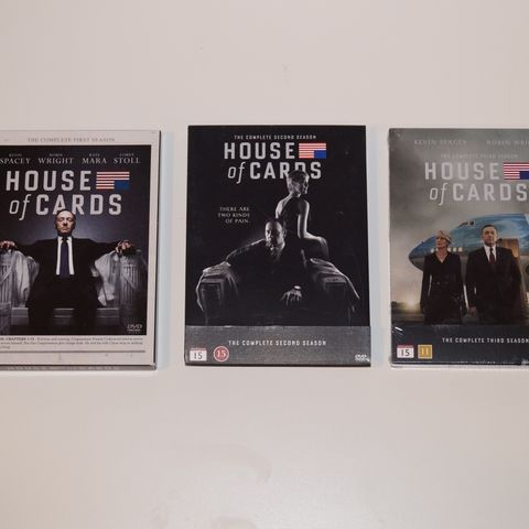 House of cards 1-3