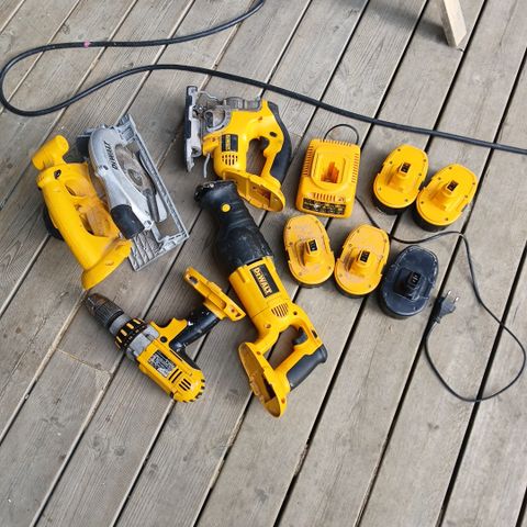 Dewalt 18V verktøy