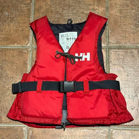 Helly Hansen redningsvest i str 40-50kg