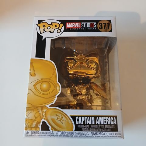 POP - MARVEL - 377 CAPTAIN AMERICA - The first ten years