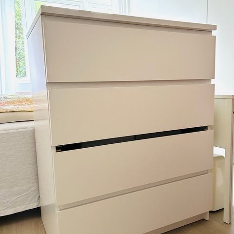 IKEA Malm 4 skuffer