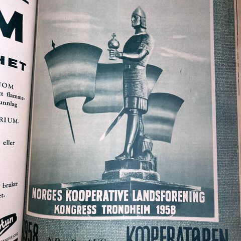 Kooperatøren 1958 innbundet årgang