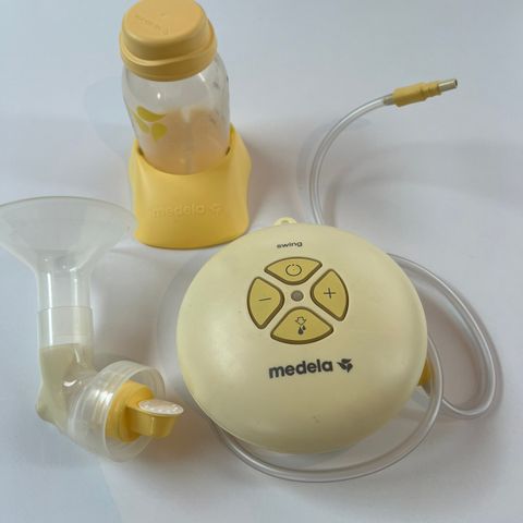 Medela Swing brystpumpe med nye batterier