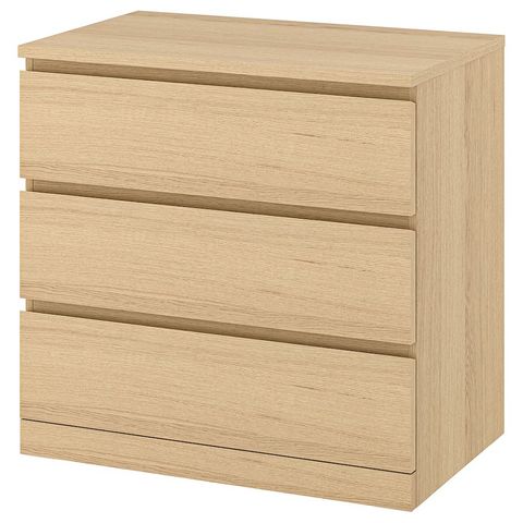 *reservert* MALM Kommode, 3 skuffer