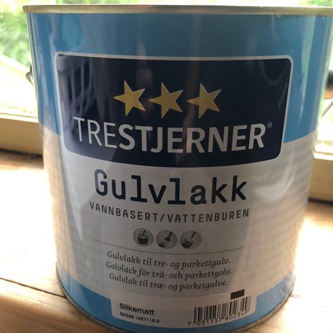 Trestjerners gulvlakk