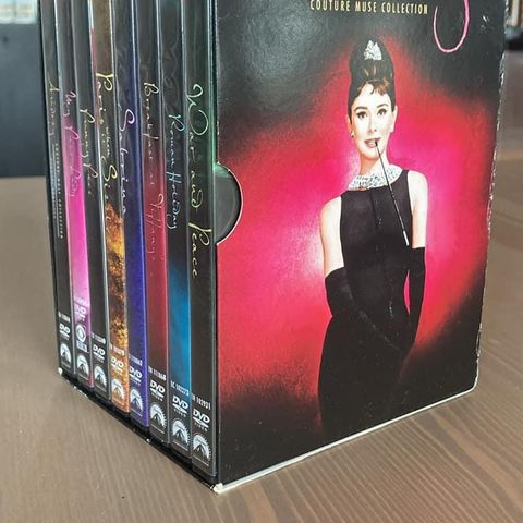 DVD boks Audrey Hepburn