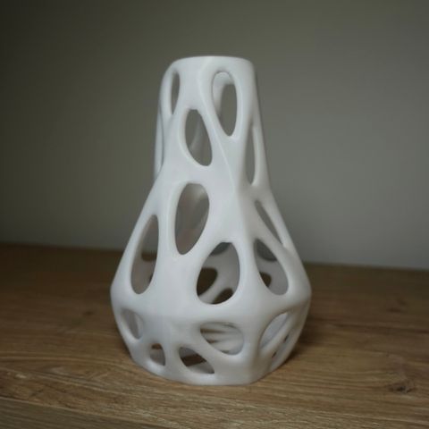 Abstrakt Vase - 3D printed - Kan lages i andre farger.