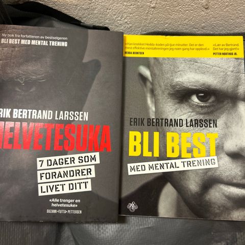 Helvetesuka og Bli best av Erik Bertrand Larssen