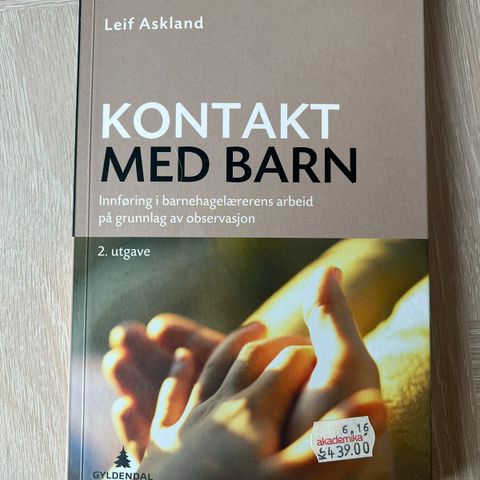 Kontakt med barn - Leif Askland