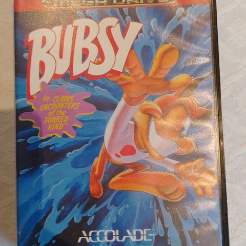 Bubsy til Sega Mega Drive