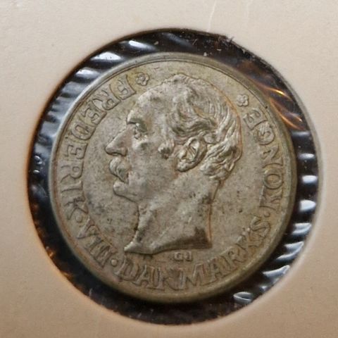 Denmark 25 Øre 1911