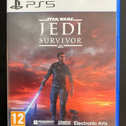 Playstation 5 star Wars jedi Survivor