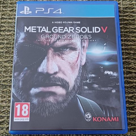 Metal Gear Solid V: Ground Zeroes (PS4)