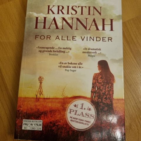 Kristin Hannah-Pocketbok-For alle vinder