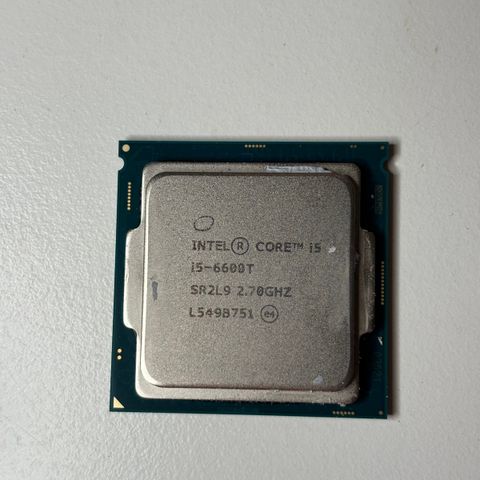 Intel Core i5-6600T 2.7-3.5 GHz Quad-Core CPU Processor