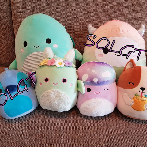 Squishmallows - som nye!