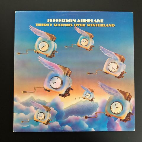 JEFFERSON AIRPLANE "30 Seconds Over Winterland" 1973 UK 1st press vinyl LP