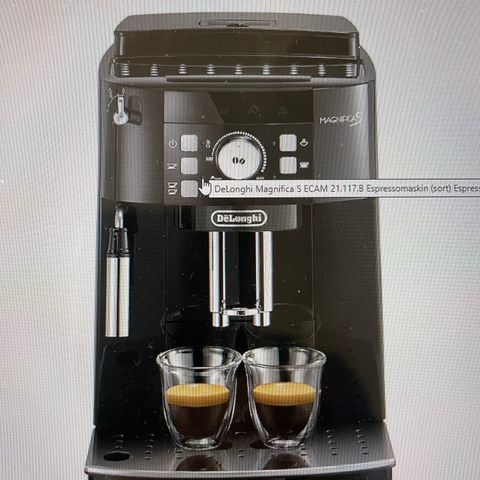 Espressomaskin DeLonghi Magnifica S ECAM