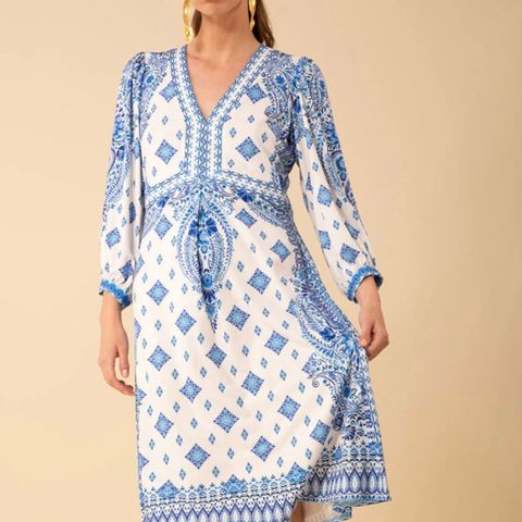 Nydelig Hale Bob Reagan dress A-line – Blue