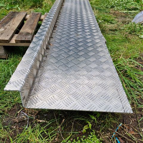 Aluminium dørkplate