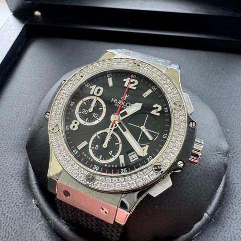 Hublot Big Bang 41mm Factory diamant bezel selges