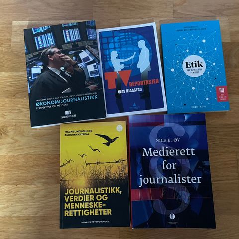 Pensumbøker - Journalistikk (OsloMET)