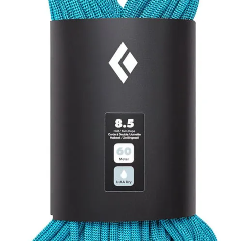 Black Dimond 8.5 Dry Climbing Rope 70m Ultra Blue