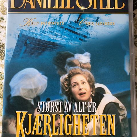 (DVD) Danielle Steel; Størst av alt er kjærligheten (1996) Norsk tekst