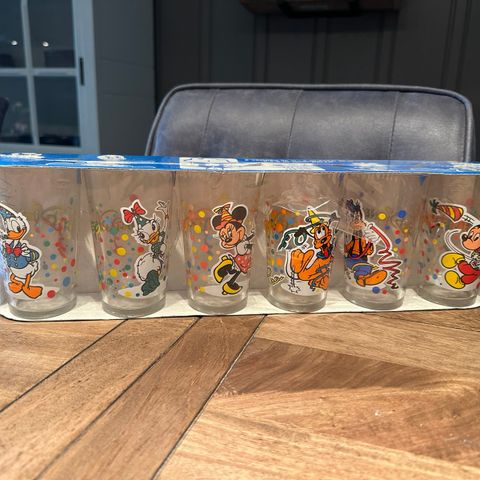 Disney vintage glass