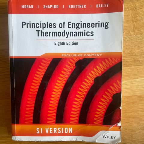 Principles of Engineering Thermodynamics Eighth Edition