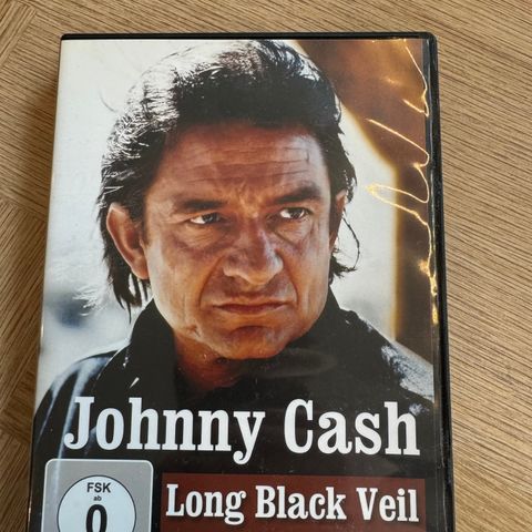 Johnny Cash Long Black Veil DVD Uåpnet