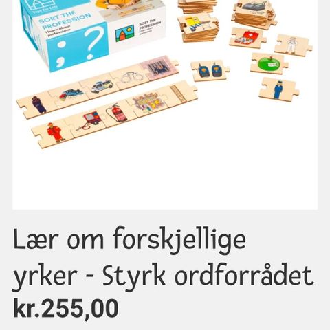 Lek og lær - pedagogiske leker