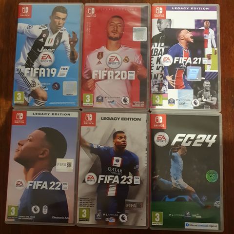 Fifa-spill til Nintendo Switch