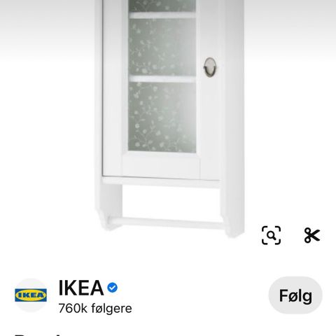 Nytt skap, Floren, fra IKEA