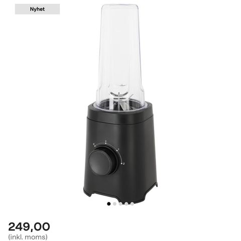 Hvit Blender fra 2 Go serien