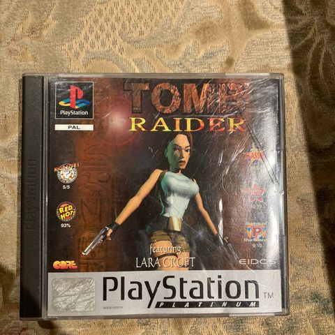 Tomb Raider 1 PS1 spill