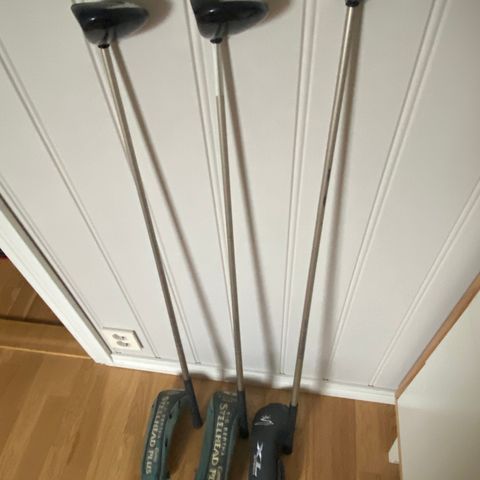 Golfkøller Fairway Woods + putter