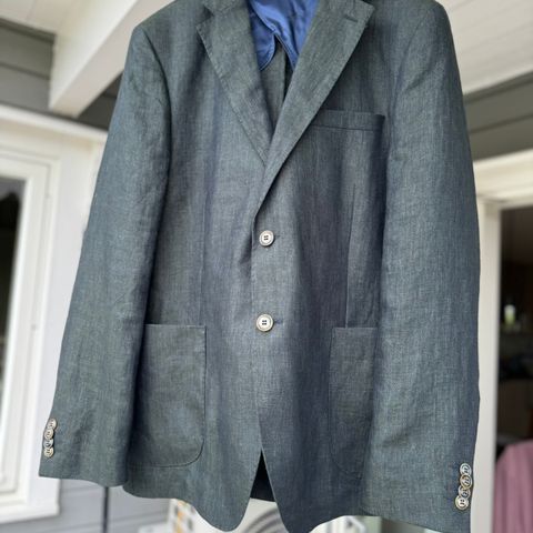 Oscar Jacobsen blazer /dressjakke i lin 100 %