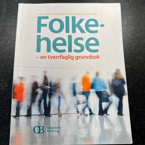 Folkehelse- en tverrfaglig grunnbok.