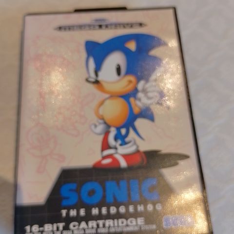 Sonic the Hedgehog CIB til Sega Mega Drive