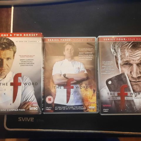 The F Word - Gordon Ramsay - 4 sesonger! DVD