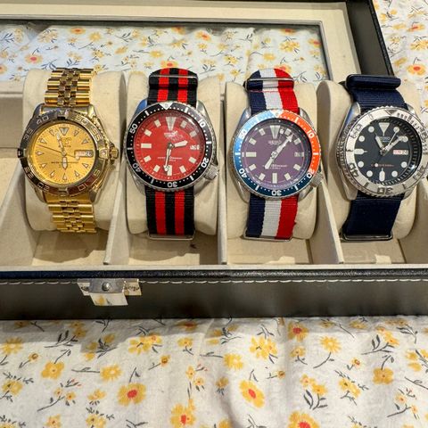 Seiko, Sthurling, casio selges