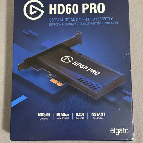 Elgato HD60 Pro capture card