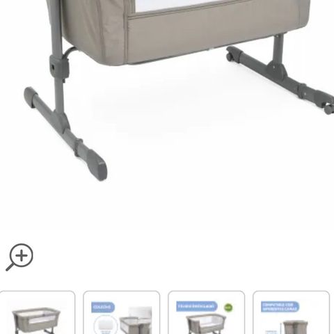 Chicco Next2Me, bedside crib - beige