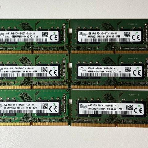 SK Hynix SO-DIMM DDR4 2400MHz 8GB DRAM